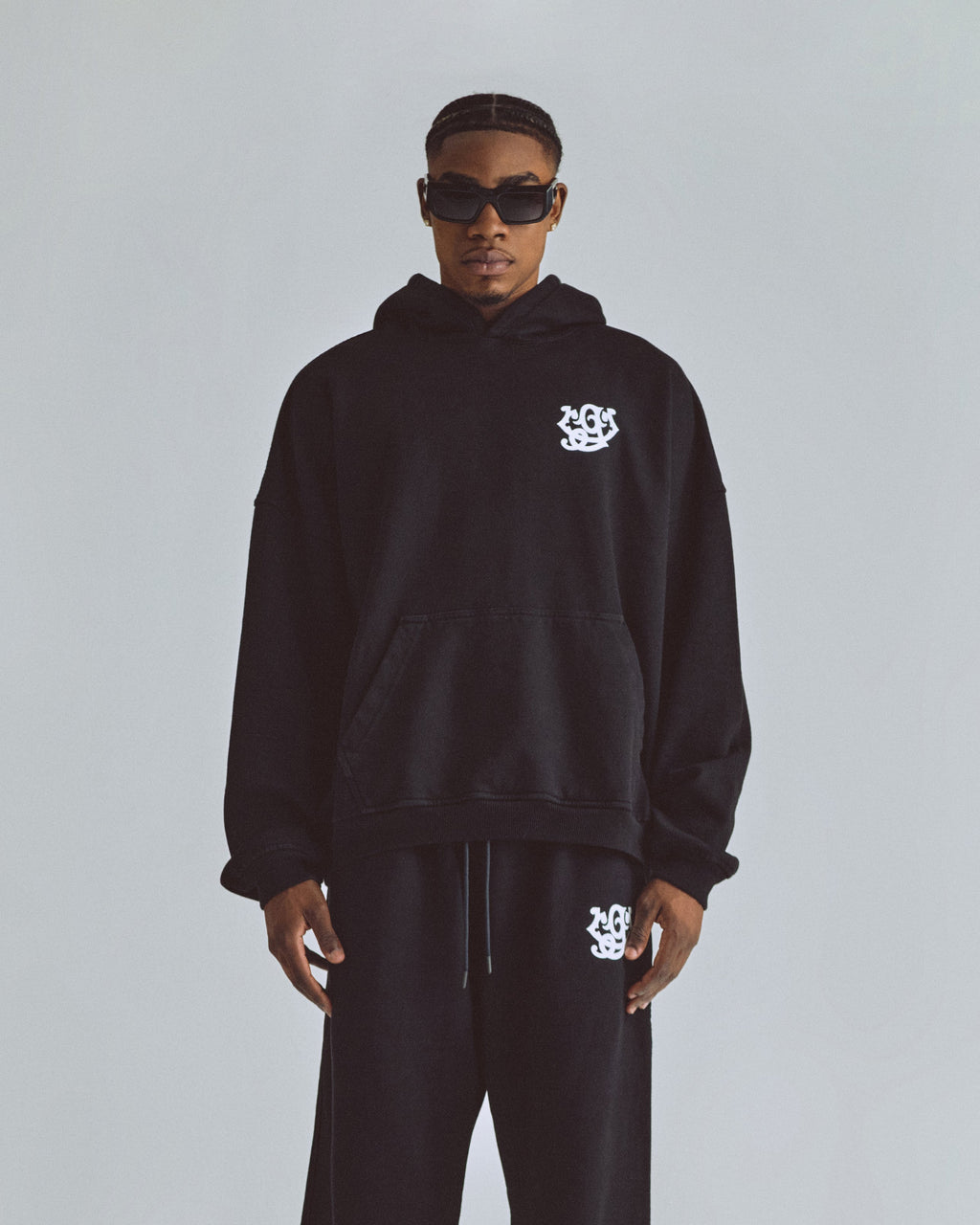 UNDERGOLD THE PATH MONOGRAM HOODIE BLACK