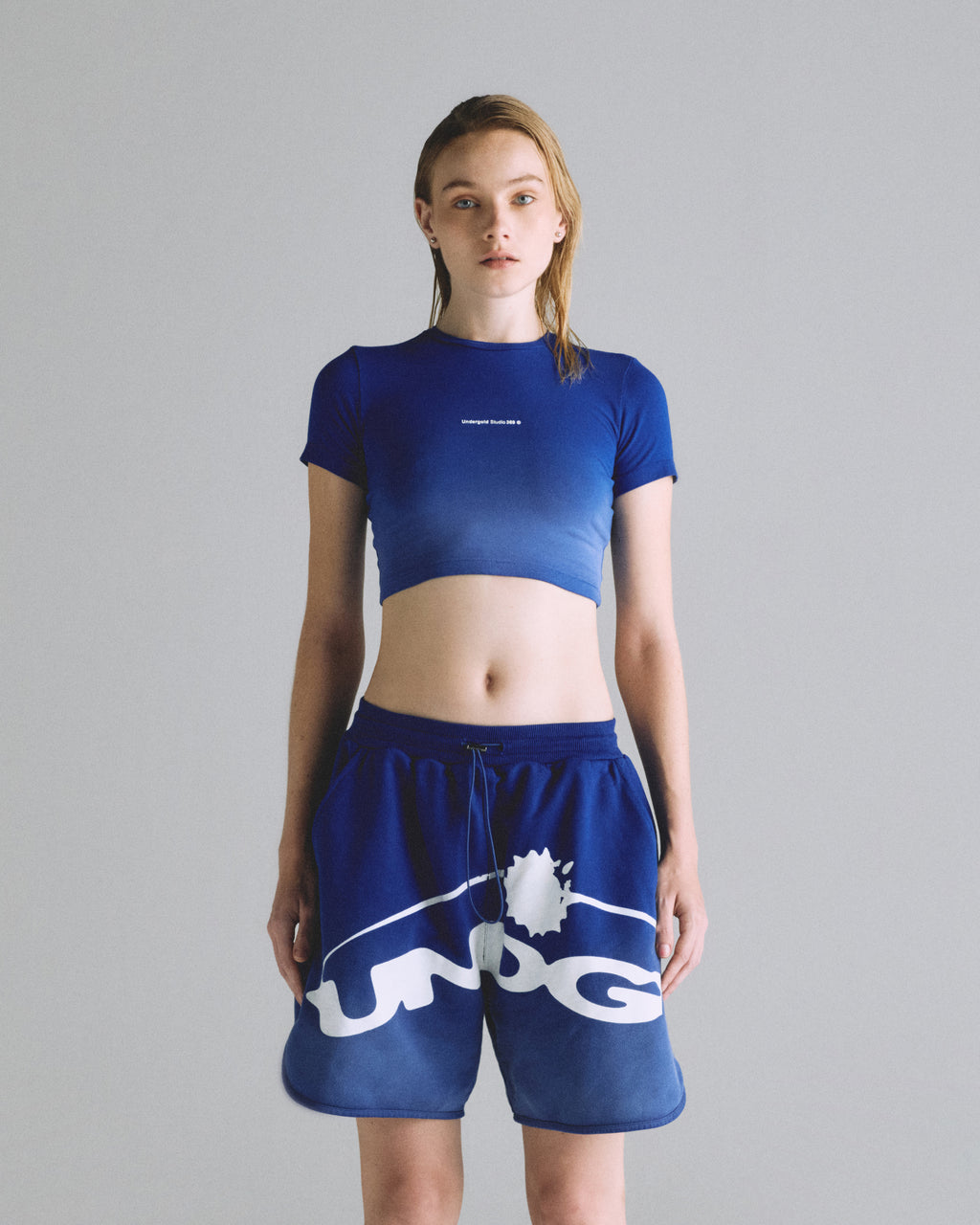 HELIOS  BABY TEE ELECTRIC BLUE