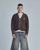 Undergold Basics Undgld Knitted Cardigan – Brown