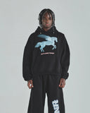 UNDERGOLD - Hoodie Act 1 Static Pegasus - Black