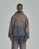Undergold Spring Worn Logo Toggle Adjusted Hoodie Sandblast Gray