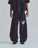 Undergold The Path Monogram Barrel Jean Blue