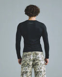 Undergold Gratia Plena Basic Superslim Long Sleeve T-Shirt – Black