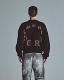 Undergold Echoes Tremor Boxy Fit Crewneck Black