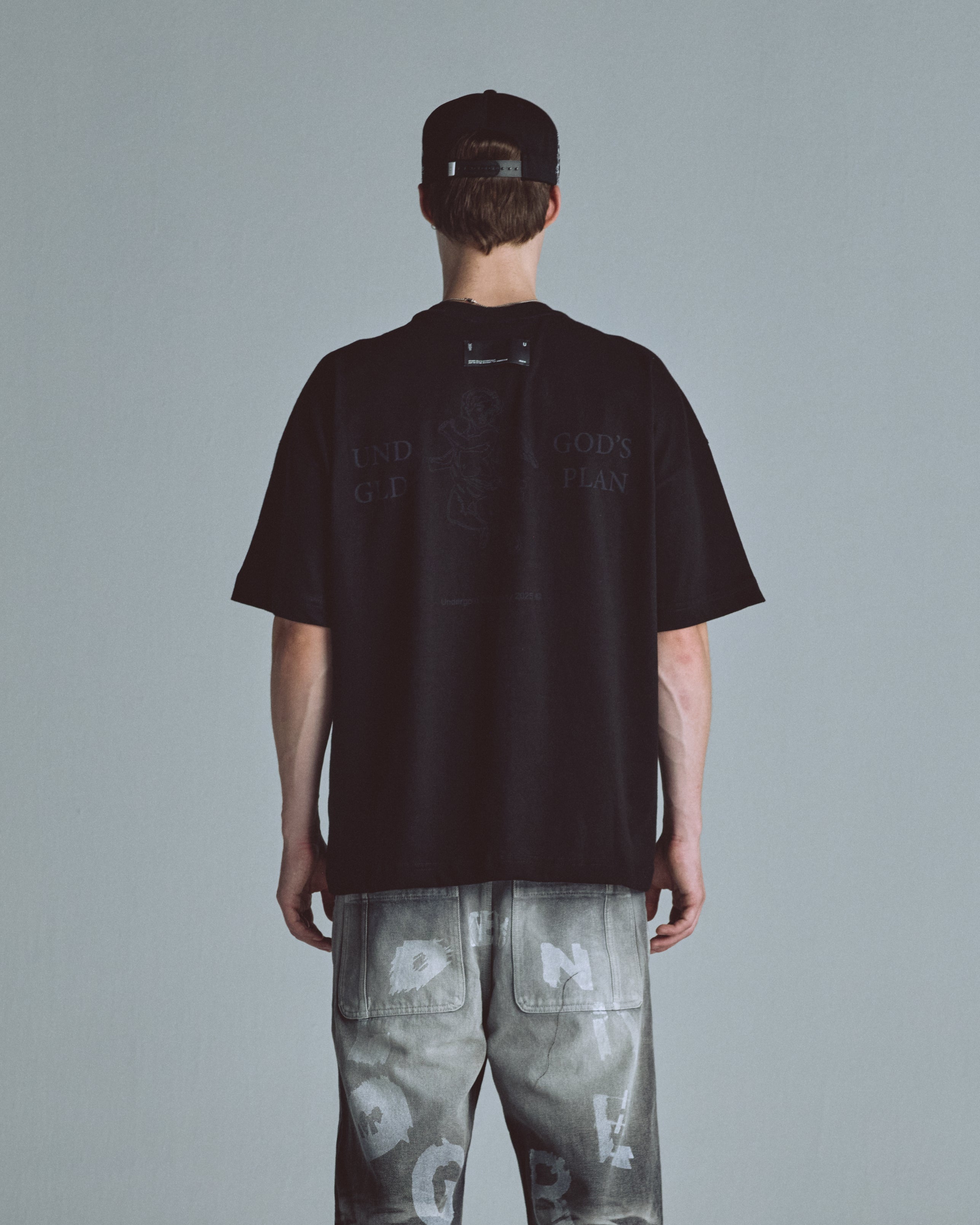 UNDERGOLD ECHOES GOD'S PLAN TSHIRT BLACK