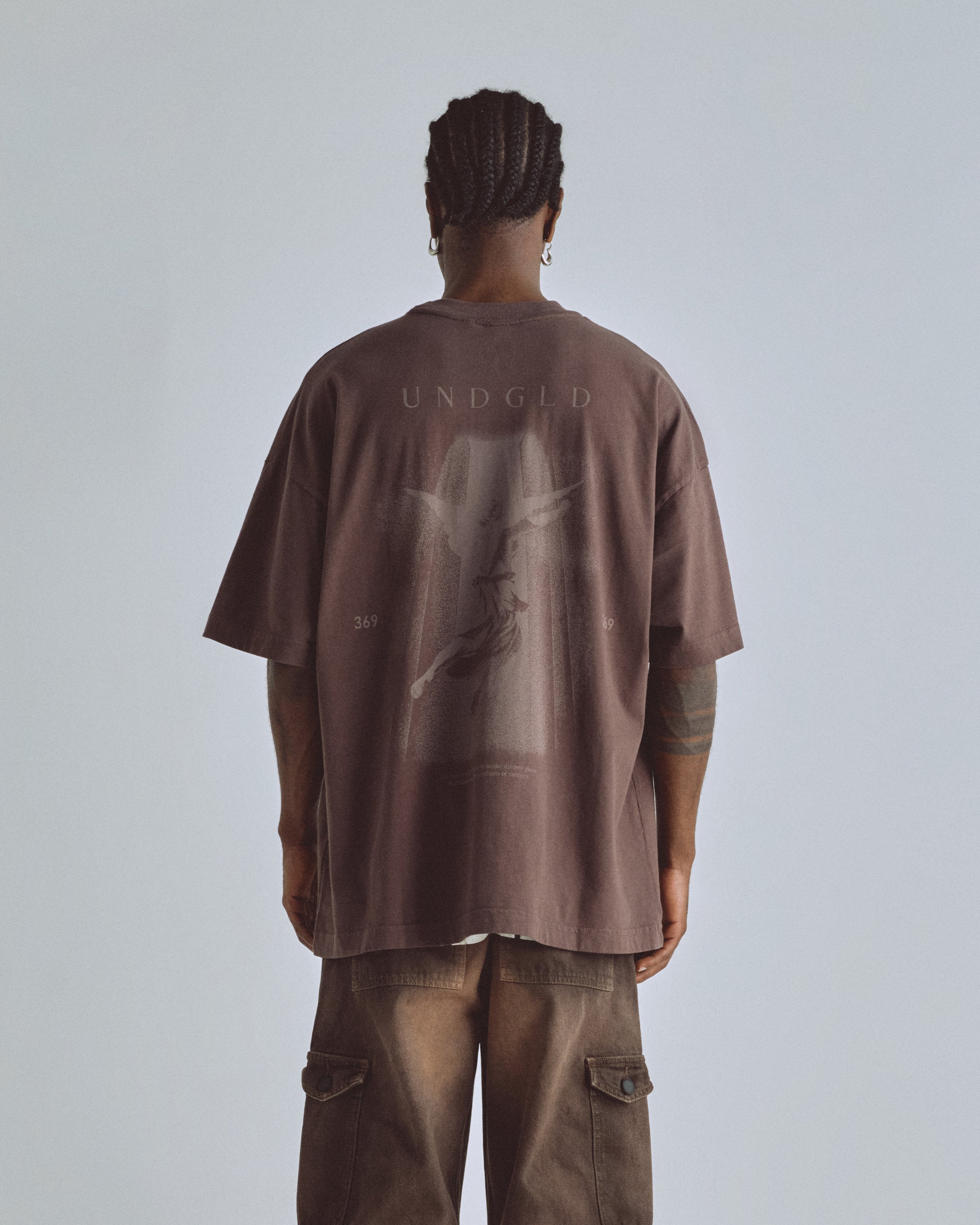 UNDERGOLD ETERNAL ANGEL TSHIRT BROWN