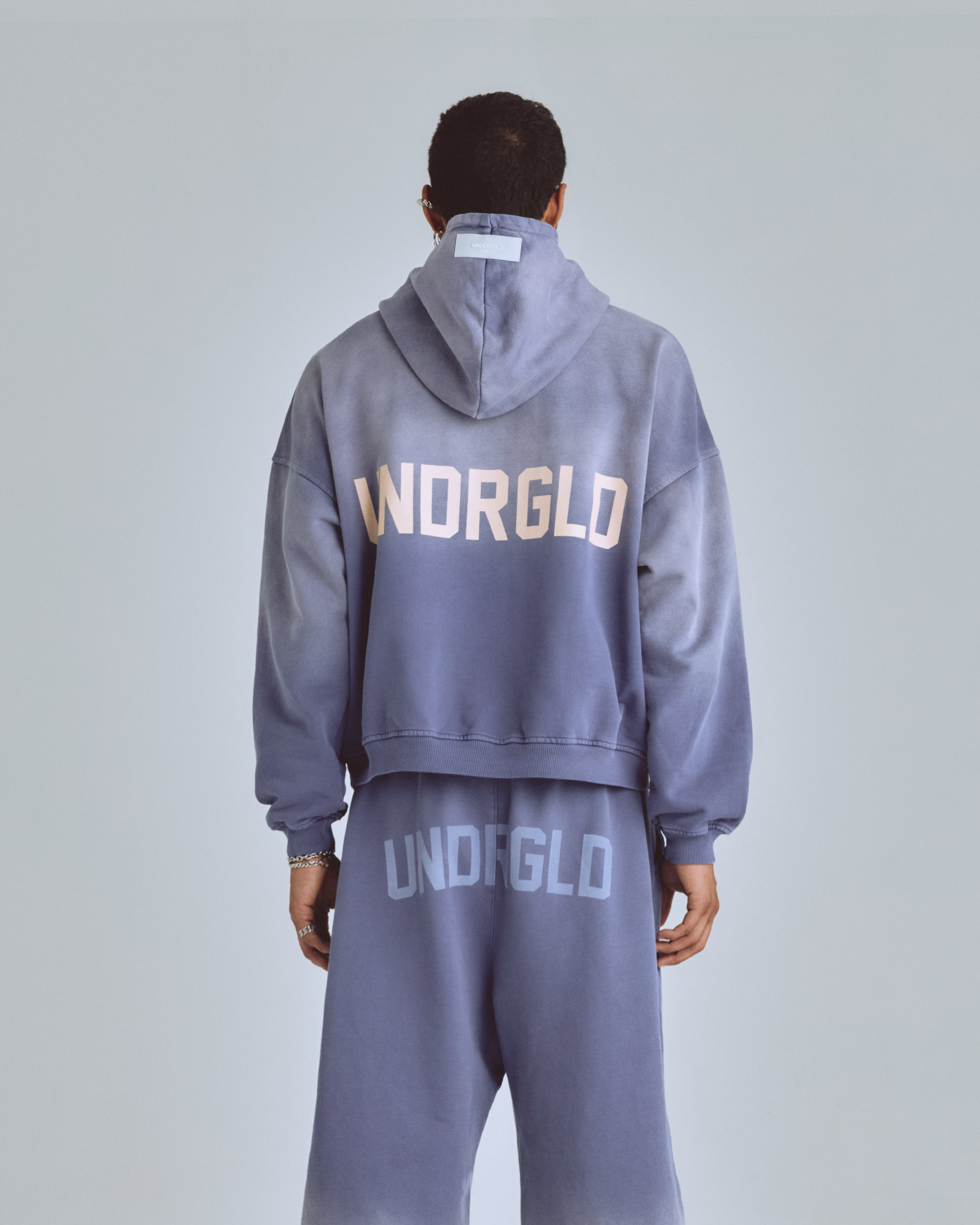 AGNUS DEI UG HOODIE FADED PURPLE