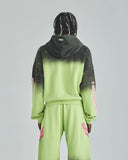 UNDERGOLD - Hoodie Act 1 Neon Boxy Fit - Faded Green
