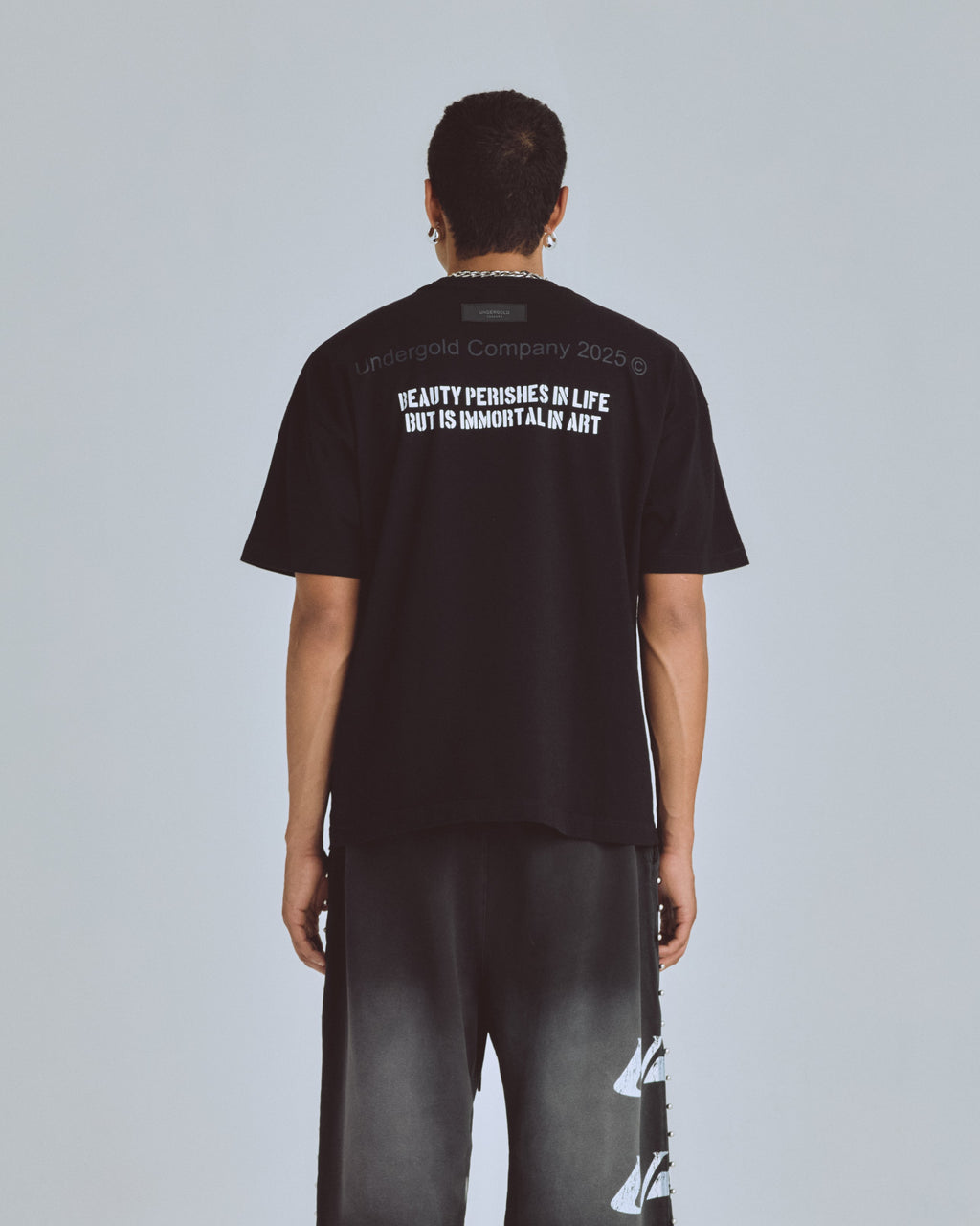 UNDERGOLD AGNUS DEI FREEDOM TSHIRT BLACK