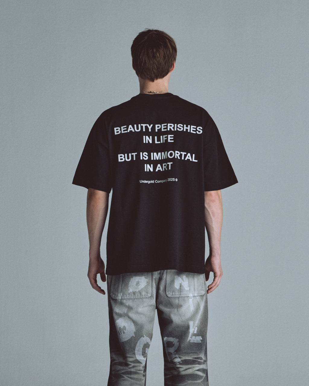 UNDERGOLD ECHOES BEAUTY TSHIRT BLACK