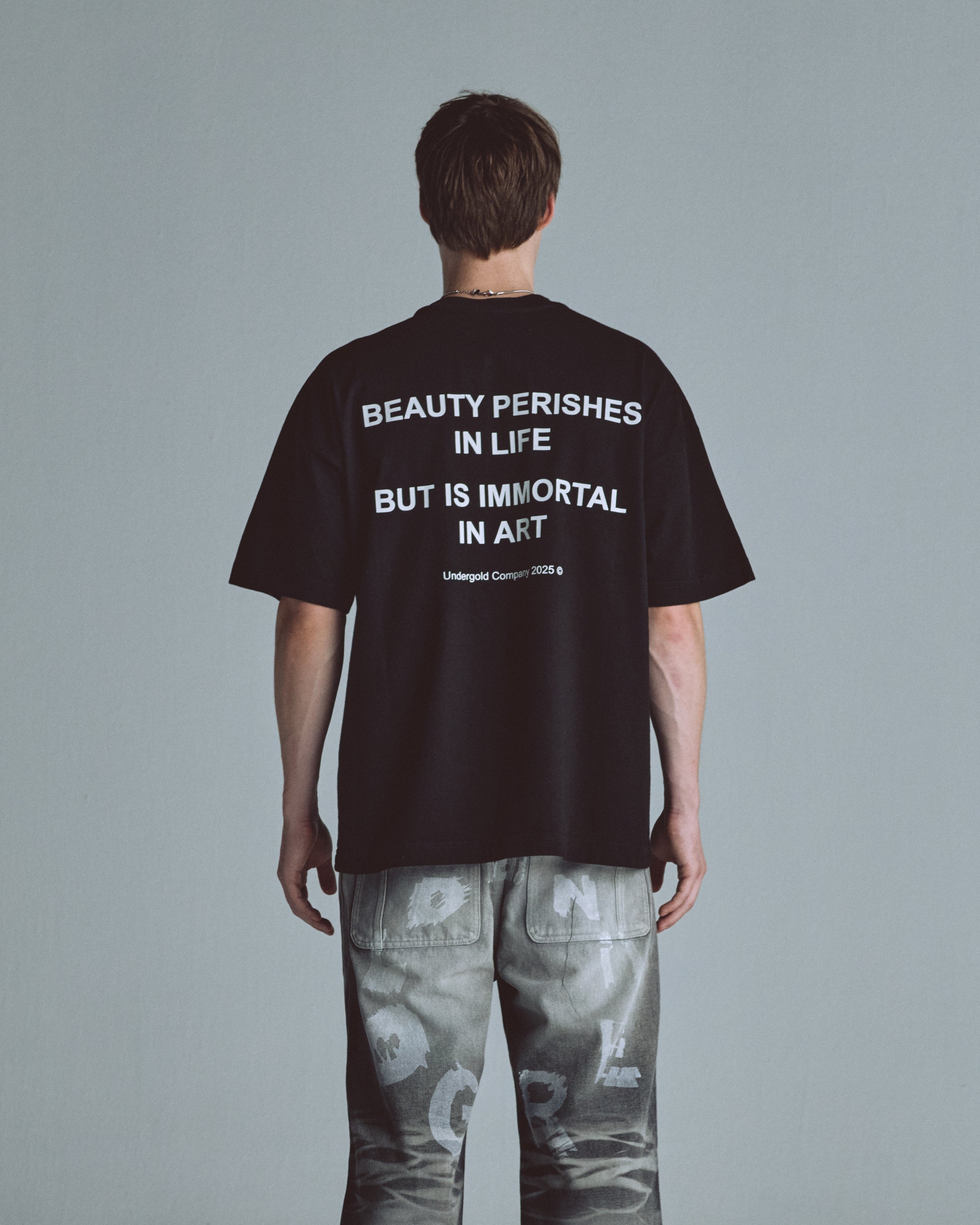 UNDERGOLD ECHOES BEAUTY TSHIRT BLACK