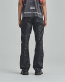 Undergold Basics Pleather Flare Pants Black