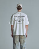 Undergold Echoes Beauty Tshirt White