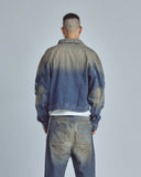 Undergold Stardust Undgld Studio Boxy Fit Jacket – Mechanic Blue