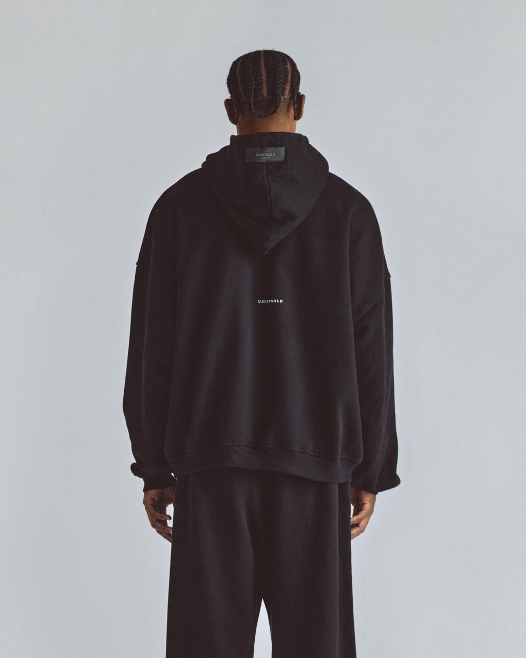 UNDERGOLD THE PATH MONOGRAM HOODIE BLACK