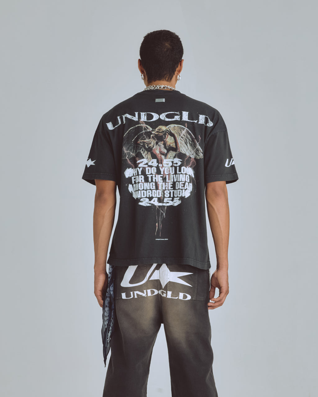 AGNUS DEI VALKYRIE TSHIRT VINTAGE BLACK