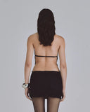 Undergold 94' Basics Transparent Dress Black