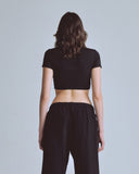 UNDERGOLD CAPSULE BLESSED ARE YOU BABY TEE BLACK