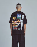 Stardust Night Drive T-Shirt – Black