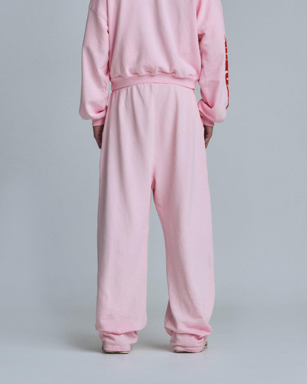 UNDERGOLD STARDUST SYMBOL STRAIGHT PANTS PINK