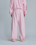 Undergold Stardust Symbol Straight Pants – Pink