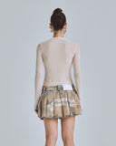 UNDERGOLD W AGNUS DEI RHINESTONE LONGSLEEVE – CREAM