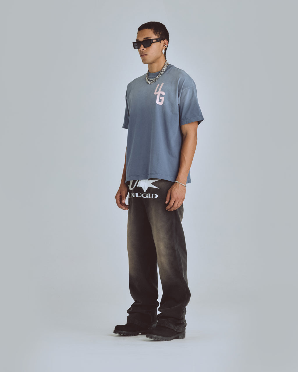 AGNUS DEI UG TSHIRT EARLY BLUE