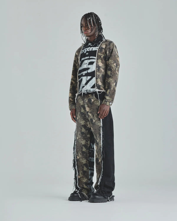 UNDERGOLD - Jacket Act 1 Racer Double Dark Camo