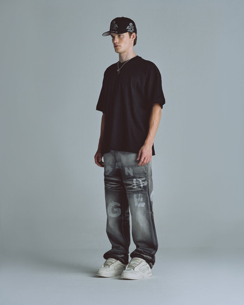 UNDERGOLD ECHOES GOD'S PLAN TSHIRT BLACK