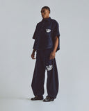 Undergold The Path Monogram Boxy Fit Shirt Blue