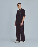 Undergold Stardust Basic Straight Pants – Black