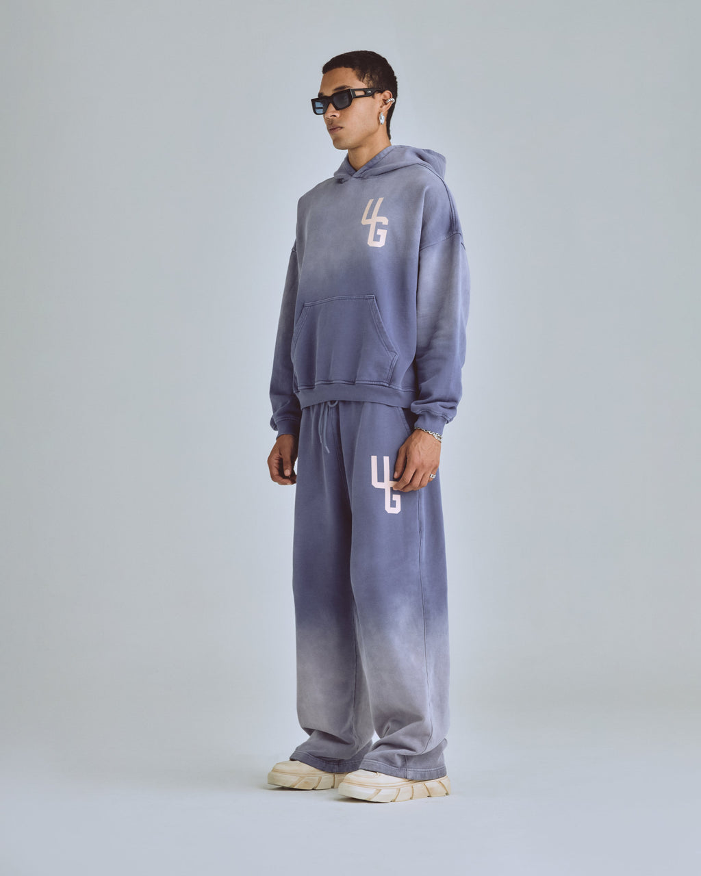 UNDERGOLD AGNUS DEI UG STRAIGHTPANTS FADED PURPLE