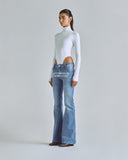 Undergold Basics Turtleneck Backless Body White