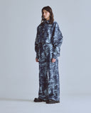 UNDERGOLD W CAPSULE UNDRGLD JACQUARD JACKET CAMMO BLUE