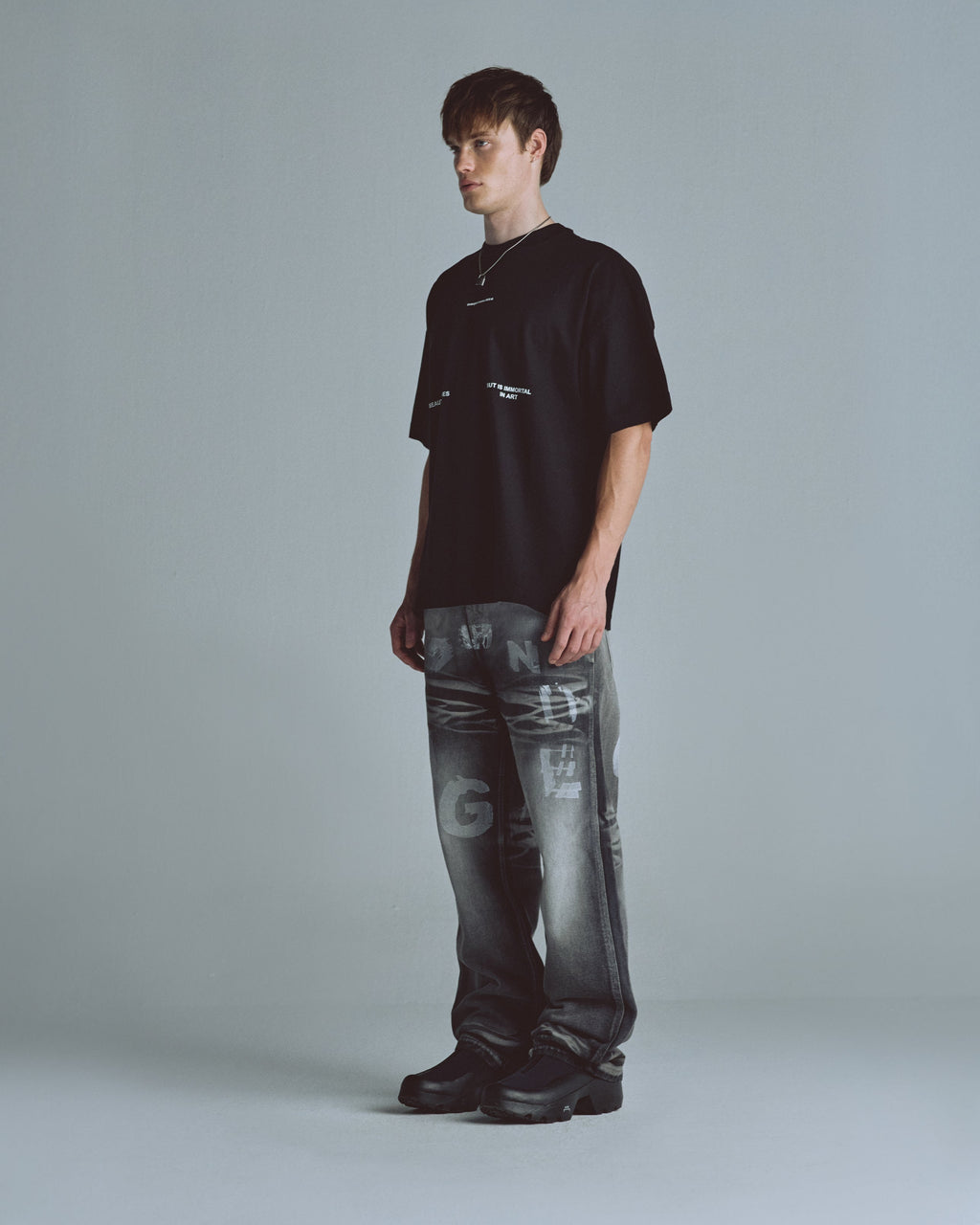 UNDERGOLD ECHOES BEAUTY TSHIRT BLACK