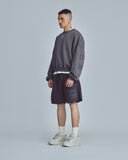 Undergold Stardust Basic Boxy Fit Crewneck Gray