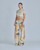 UNDERGOLD GOLDEN HERITAGE RAW BABY TEE – CREAM