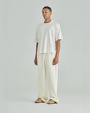 Undergold Sweatpants Blanks Barrel Straight Pants Cream