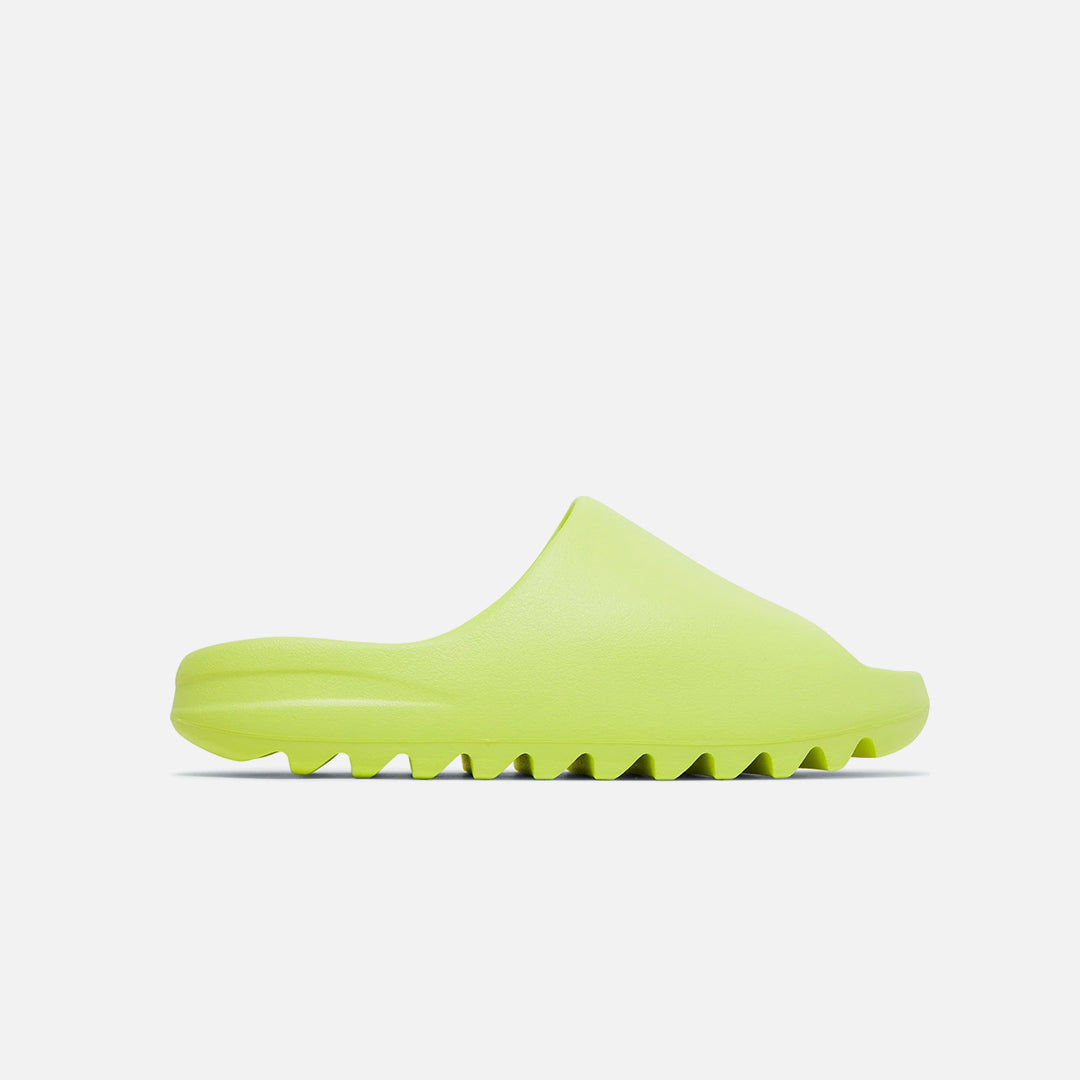 ADIDAS YEEZY SLIDES GLOW GREEN