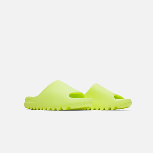 ADIDAS YEEZY SLIDES GLOW GREEN