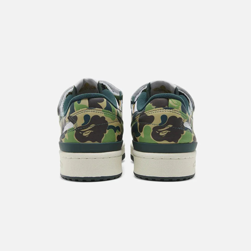 ADIDAS FORUM 84 LOW BAPE 30TH ANNIVERSARY GREEN CAMO