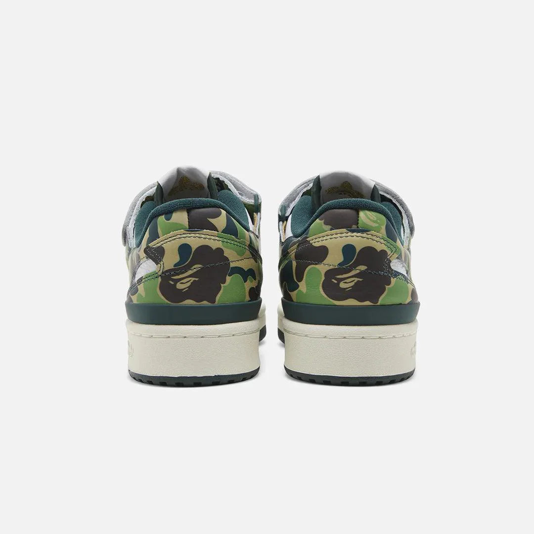 ADIDAS FORUM 84 LOW BAPE 30TH ANNIVERSARY GREEN CAMO