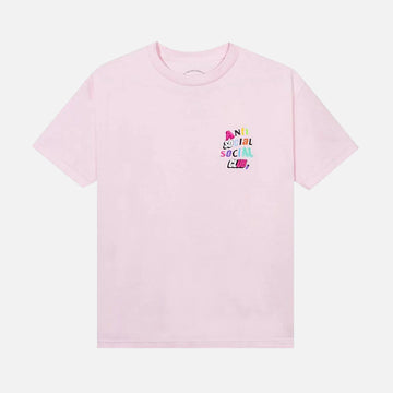 ANTI SOCIAL SOCIAL CLUB PINK THE REAL T-SHIRT