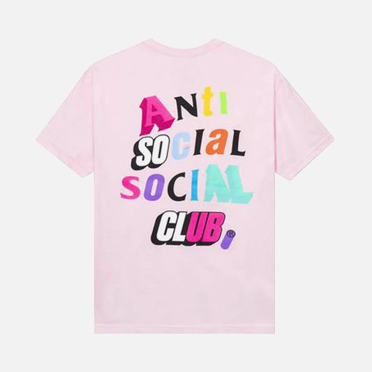 ANTI SOCIAL SOCIAL CLUB PINK THE REAL T-SHIRT