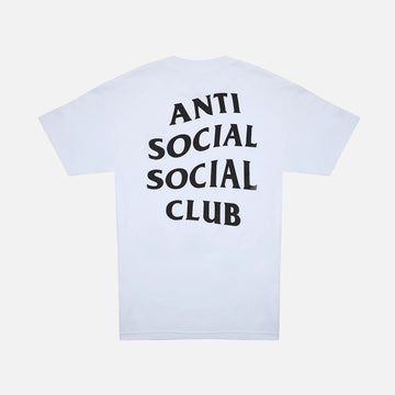 ANTI SOCIAL SOCIAL CLUB BLACK WHITE LETTERS T-SHIRT