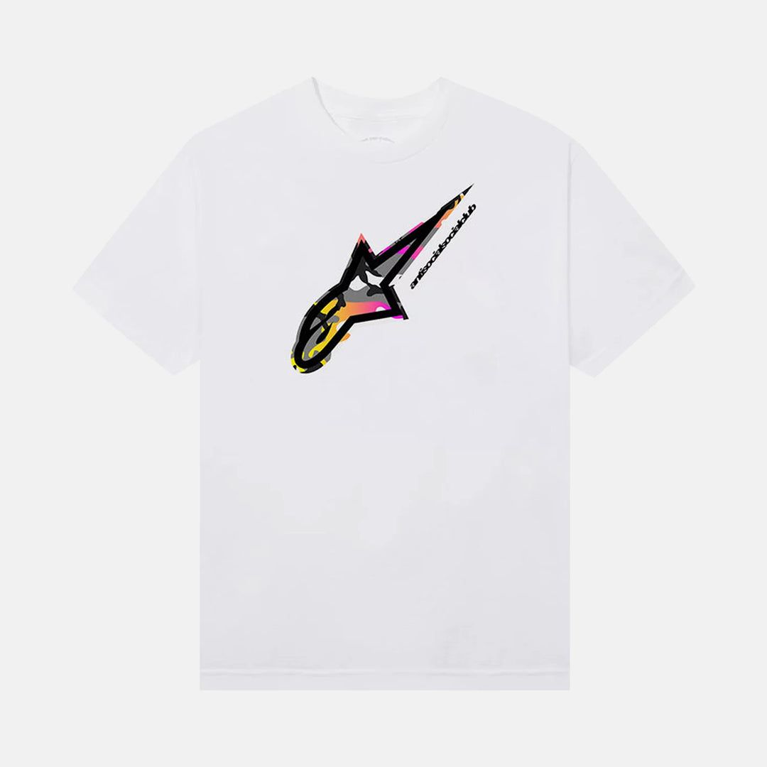 ANTI SOCIAL SOCIAL CLUB X ALPINESTARS APEX TEE WHITE