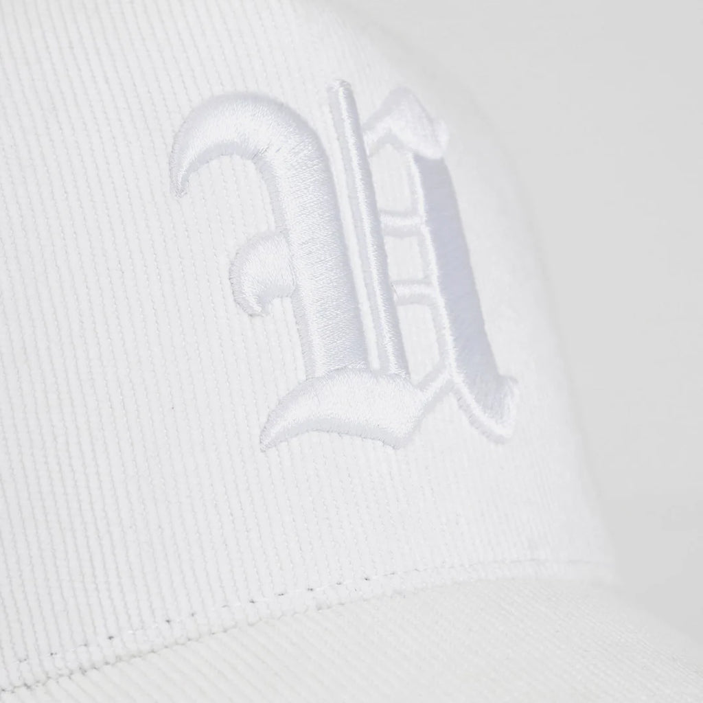UNDERGOLD BASICS U CORDUROY TRUCKER CAP CREAM