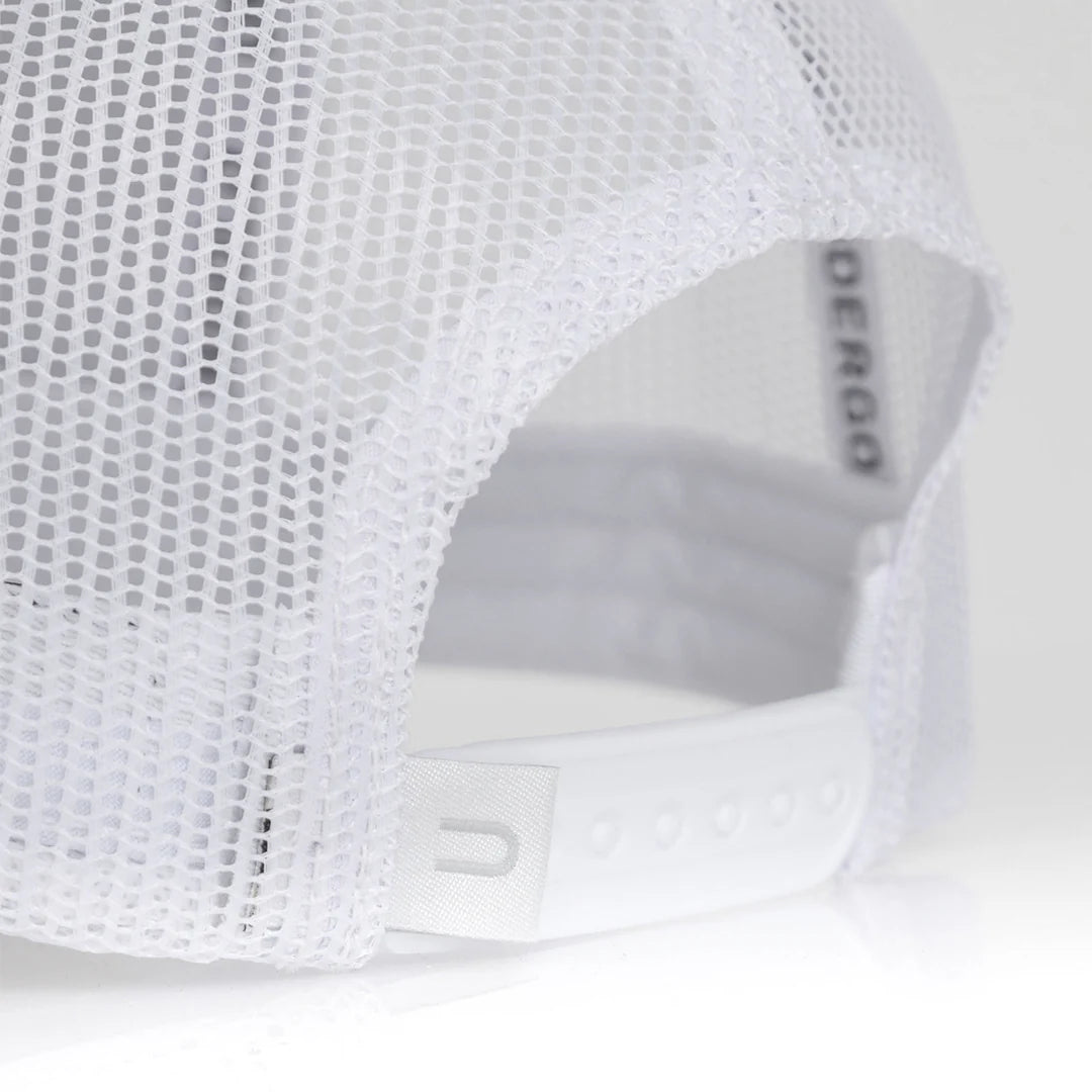 UNDERGOLD BASICS U CORDUROY TRUCKER CAP CREAM