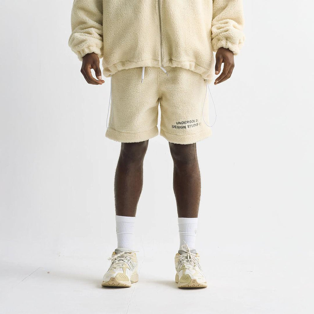 UNDERGOLD BASICS DESING STUDIO FLEECE SHORT CREAM