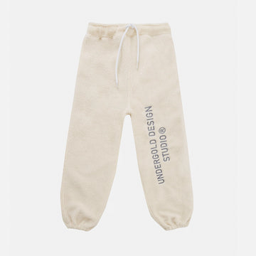 UNDERGOLD BASICS DESING STUDIO FLEECE SWEATPANTS CREAM